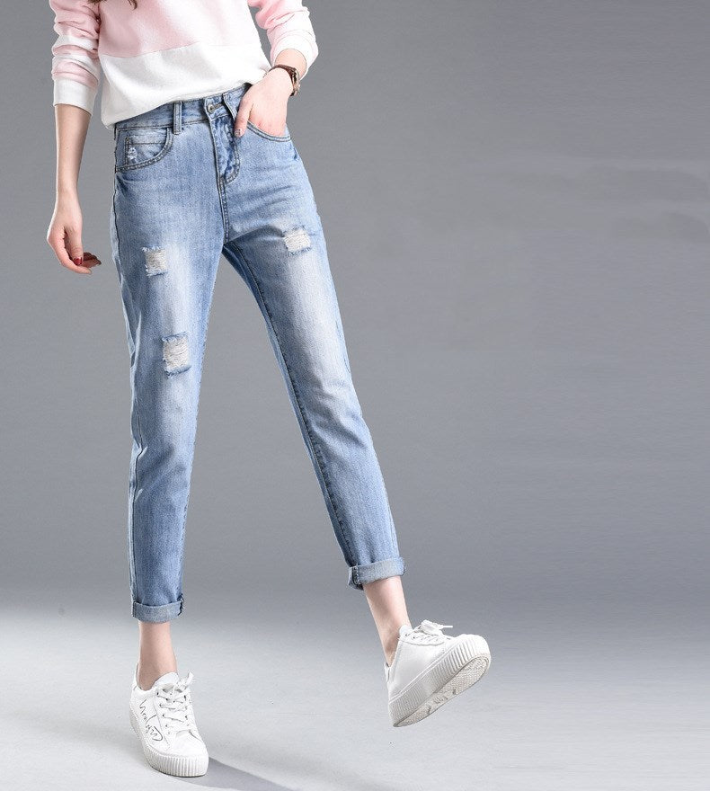Zerrissene Jeans für Damen