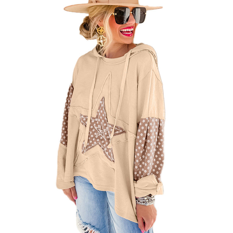 Winter Neuer Kapuzenpullover mit XINGX-Muster