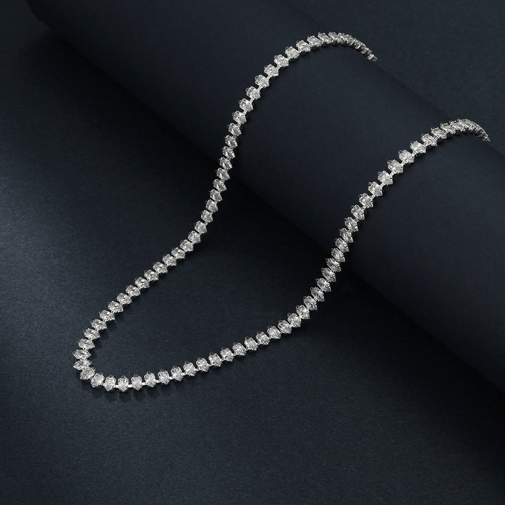 European And American Wedding Accessories Necklace Earrings Bracelet Jewelry