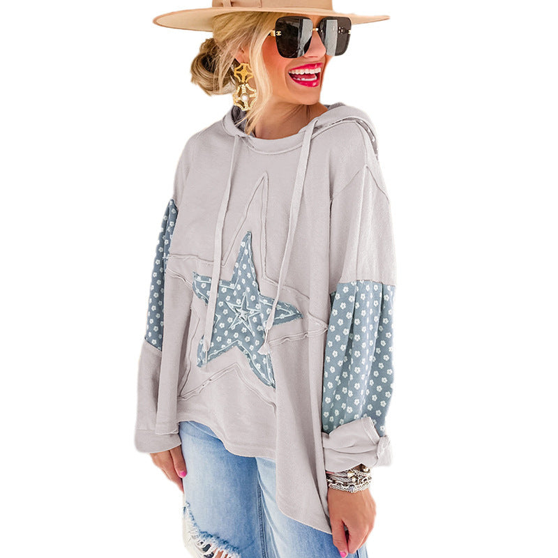 Winter Neuer Kapuzenpullover mit XINGX-Muster