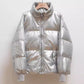 Bread And Down Quilted Women Bright Face Fashion