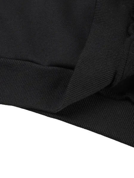 Jersey básico informal para mujer, primavera otoño, manga larga, estampado de fútbol americano, cuello redondo
