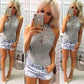 Overall jumpsuits lady shirts