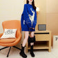 Koreanischen Stil Mittellange Pullover frauen Lose Alle-matching