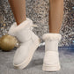 Winter Schneestiefel mit Schleife Mode