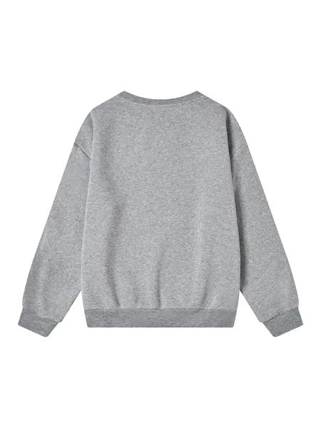 Jersey básico informal para mujer, primavera otoño, manga larga, estampado de fútbol americano, cuello redondo
