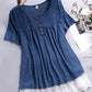 Lace Hem Short Sleeve T-Shirts