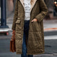 Fashion Simple Stitching Long-sleeved Hooded Jacket