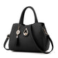 Bolso de mano para mujer, bolso de mano de piel sintética de alta calidad con borlas para mujer, bolso de hombro tipo bandolera para mujer