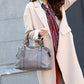 Bolso de hombro Boston de moda, bolsos de mujer, diseño retro con remaches, bolsos cruzados personalizados