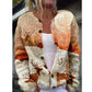 Damen Pullover Animal Elements Floral Cardigan