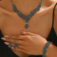 European And American Wedding Accessories Necklace Earrings Bracelet Jewelry