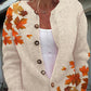3D Digital Printing Cardigan Knitted Coat Imitation Sweaters Women's Clothing