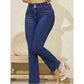 Übergroße Jeans für Damen im Retro-Hongkong-Stil