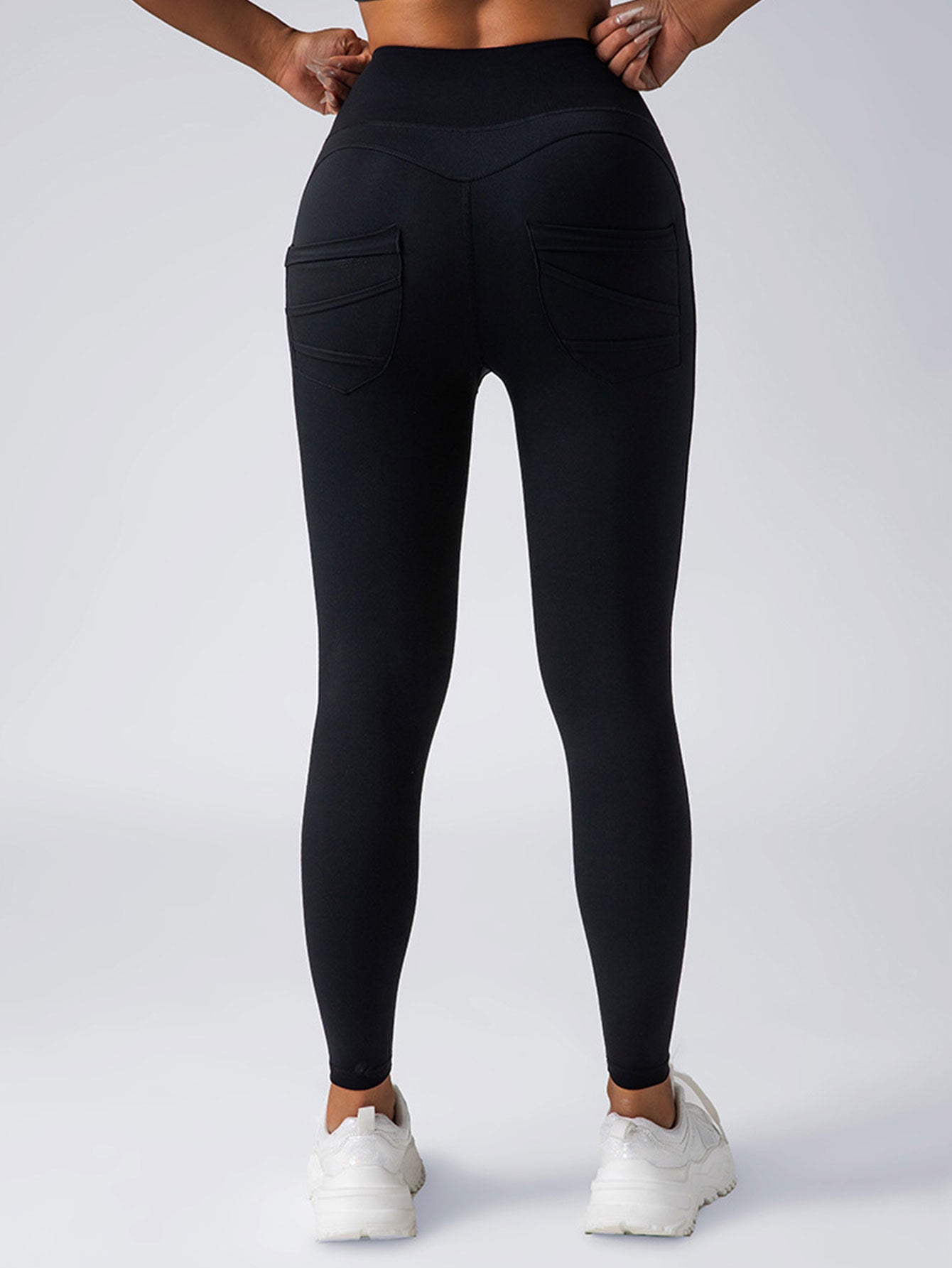 3 Pack Womens Yoga Leggings 4-Way Stretch High Waisted Tummy Control Pant With Pocket Workout Athletic Gym Casual Pants