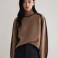 Casual Loose Pullover Knitted Sweater Fashion Knit Top Outerwear