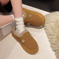Neu Luxus Winter frauen Schuhe Plüsch Mode Retro