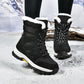 Botas de nieve para exteriores, de algodón, de caña alta y color verde militar y camuflaje