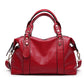 Bolso de hombro Boston de moda, bolsos de mujer, diseño retro con remaches, bolsos cruzados personalizados