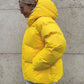 Abrigo de moda con capucha extraíble, chaqueta de algodón, cálido para invierno