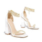 Sandalias de mujer, zapatos casuales de verano con cadenas sexys para mujer
