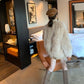 Artificial Fox Fur Fur Female Middle Large Coat