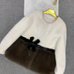 Faux Fur Coat Classic Style Slimming All-matching Western Style