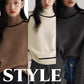 Casual Loose Pullover Knitted Sweater Fashion Knit Top Outerwear