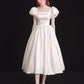French Light Wedding Dress Satin Vintage Trip Shoot Bridal Gown Dress