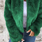 Fashion Stand Collar Plush Jacket Winter Casual