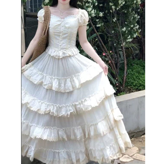 Feiertagsball, neuer, eleganter Kuchenkleidrock für Damen
