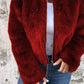 Fashion Stand Collar Plush Jacket Winter Casual